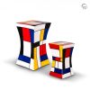 GFU 223 Glasfiber urn Diabolo - Afbeelding 2
